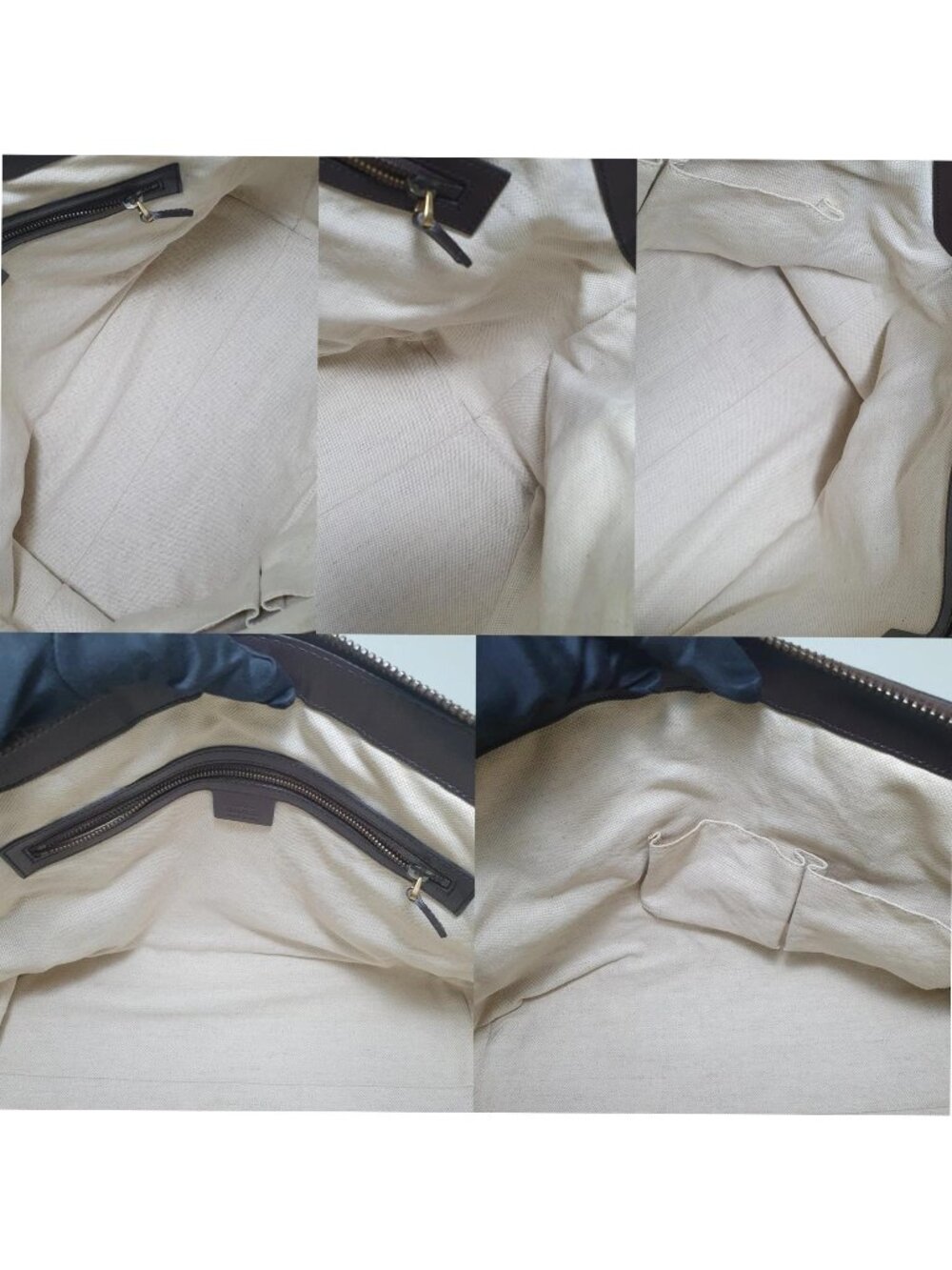 Authentic Gucci Guccissima Leather Boston Bag Brown GG Monogram Satchel Luxury - Picture 10 of 11